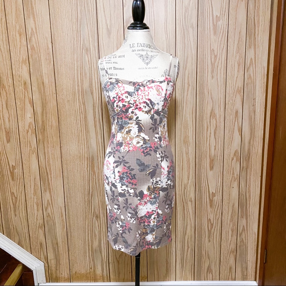 Mini Camisole Floral Dress in Medium